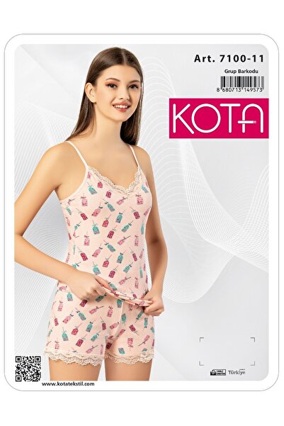 KOTA 7100 Rope Strap and Printed Shorts Set
