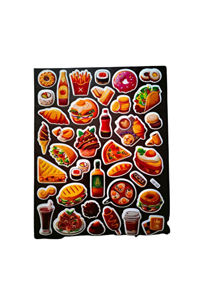 Bluoksweet 25x20 cm Velika veličina - Reljefni model-8 Naljepnica za dečiji t...