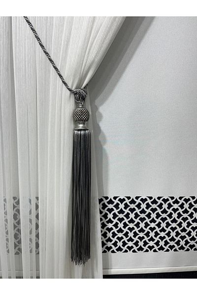 Halis Ticaret Luxury Background or Tulle Curtain Binding Apparatus Cornişe Takmatik Single Piece