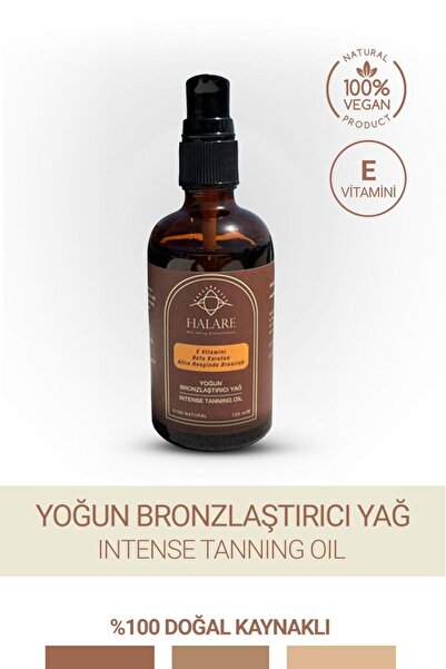 Halare Aromatherapy Yoğun Bronzlaştırıcı Yağ 100ml