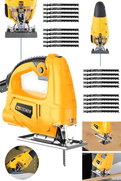 STEİNER Alman 4000 W Sjs Metal Şanzıman 6 Kademe Devirli Bakır Sargılı Dekupa...