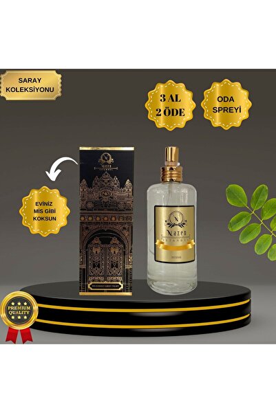 Nazen İstanbul Oud - Sandal - Gül Saray Koleksiyonu Intense 250 ml Premium Od...
