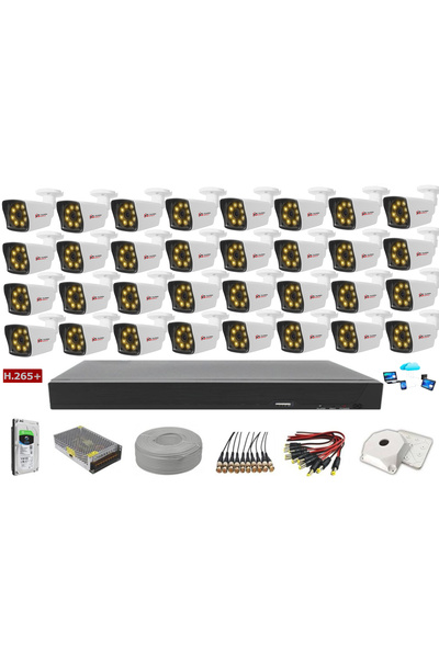 Sony Yıldırımgroup 32'li 5mp Lensli+h265 Kayıt Cihazı Full Paket