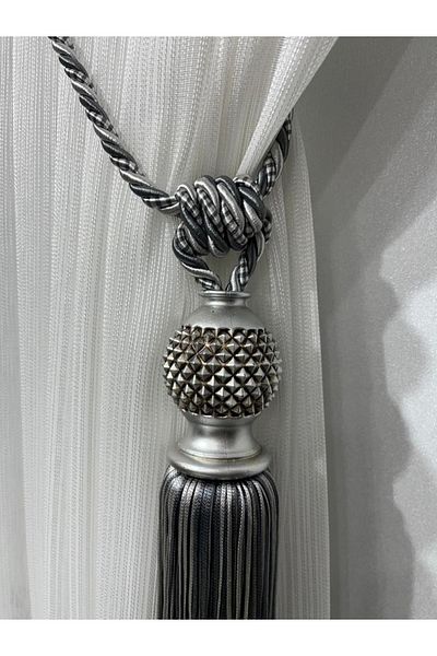 Halis Ticaret Luxury Background or Tulle Curtain Binding Apparatus Cornişe Takmatik Single Piece