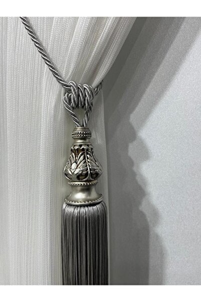 Halis Ticaret Lüx Fon Veya Tül Perde Bağlama Aparatı Kornişe Takmatik Tek Adet