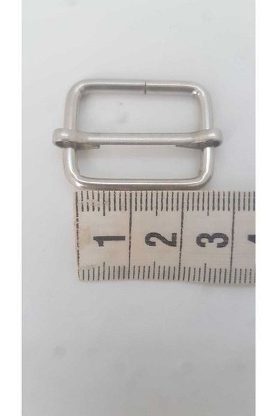 Loyal Friend Store Cataramă de reglare 2,5 Cm Metal argintiu glisant 10 buc