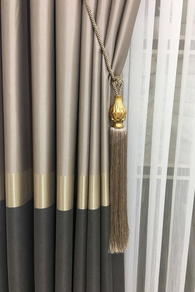 Halis Ticaret Lüx Fon Veya Tül Perde Bağlama Aparatı Kornişe Takmatik Tek Adet