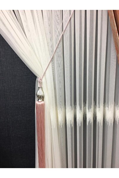 Halis Ticaret Πολυτελής θήκη για κουρτίνες ή τούλι, κορνίζα, τακματικ, μονό τ...