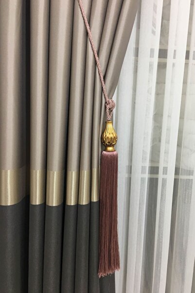 Halis Ticaret Lüx Fon Veya Tül Perde Bağlama Aparatı Kornişe Takmatik Tek Adet