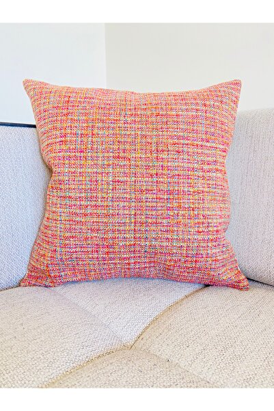 TheBohoHomeDecor Örgü - Natural Dekoratif Yastık Kılıfı