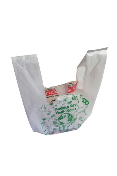 Merpak Bio Eczane Poşeti Mini Atlet Boy Poşet 22x35 Cm 1 Kg X 200'lü