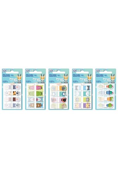 KRAF Pop-Up 4x20 yp Patterned Index Film - 15x44 mm, 1 Piece