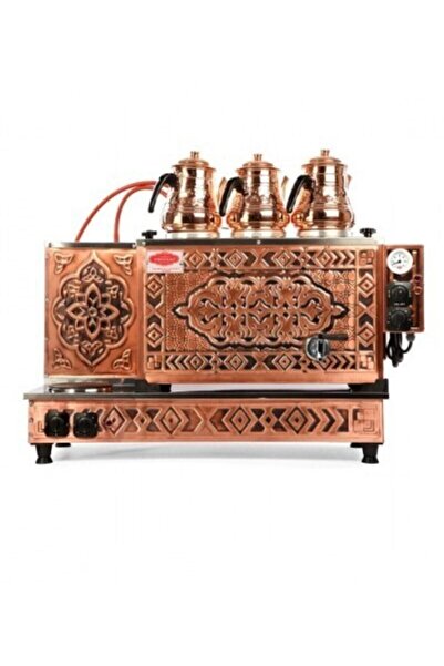 Genel Markalar Osmanlı 3lü Bakır Tam Otomatik Sistem Çay Kazanı. 1.kalite Ürü...