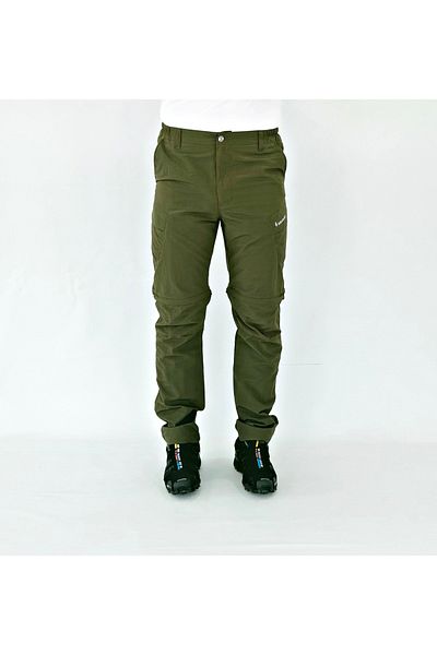 Mudwill Καλοκαιρινό παντελόνι Khaki Trekking - Modular Design