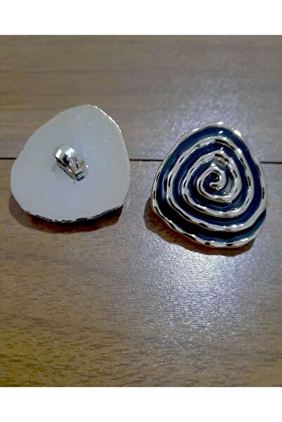 İMREN AKSESUAR Κουμπί με μαύρη εμαγιέλα με κίτρινη μεταλλική επίστρωση - 1 πακέτο 4 τεμαχίων