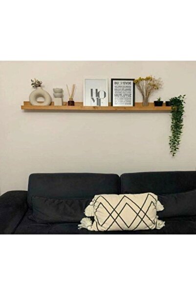 g gürzüwed Duvar Çerçeve Resim Rafı 120 Cm Ahşap Ceviz