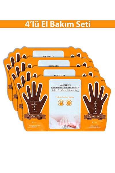 Nilu Moda NILU FASHION HAND PEELING - SOYULAN HAND PEELING MASK 4-PACK