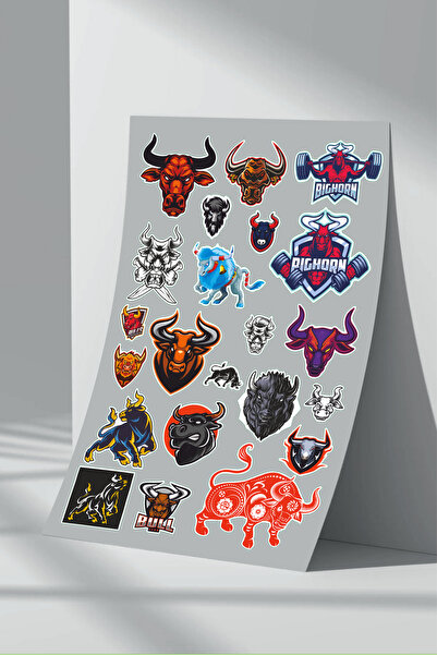 Sticker Market (1) Set de autocolante Bull