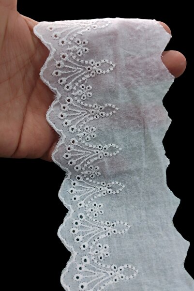 DUAYEN vual üzeri işleme vintage fişek desen desen 1 metre