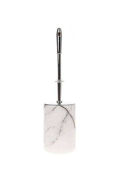 ege gross Lilac Color Silver Detailed Marble Toilet Brush