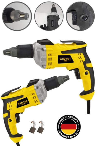 CRAFTERTOOLS Germany 700 Watt Profesyonel Alçıpan Vidalama