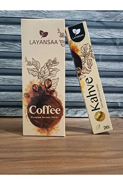 Layansaa 20 Adet Çubuk Tütsü Coffee (Kahve) Kokulu