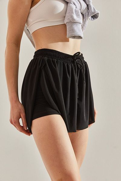Bianco Lucci Damen Sport Shorts & Bermuda mit locker geschnittenen Tights -60251086