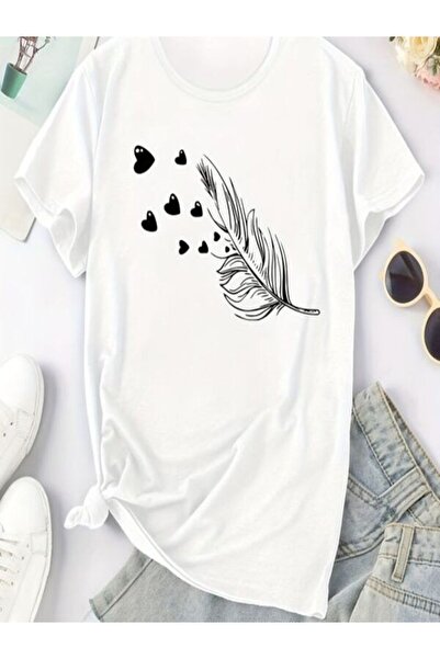 classy moda Tricou Single Jersey - Tricou cu mânecă scurtă, cu decolteu tripl...