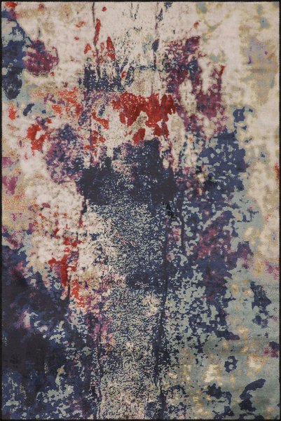 Rugs Modern Halı قاعدة منسوجة بنمط باستيل مطلية على شكل شجرة وسجادة قابلة للغ...