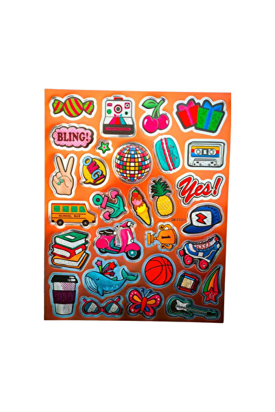 Bluoksweet 20x25cm velika vintage grafitna naljepnica model-8 za decu i mlade...