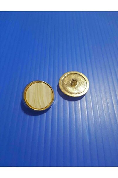 İMREN AKSESUAR Μεταλλικό κουμπί με επιχρυσωμένο επιμετάλλωση 2,5 εκ. 1 συσκευασία 3 τεμάχια