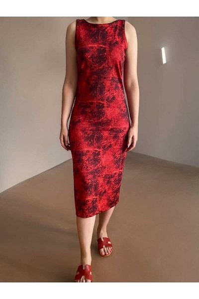 BEBE PLUS Tie Dye Dress