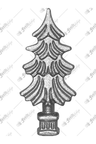 Fatih 10 ADET FERFORJE DEKORATİF MIZRAK/METAL ÇAM AĞACI