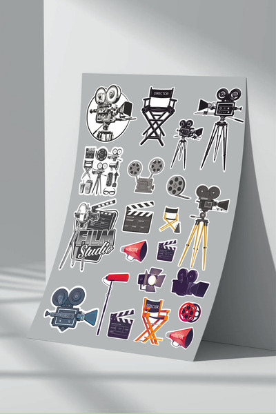 Sticker Market Set de autocolante tematice pentru filme și filme