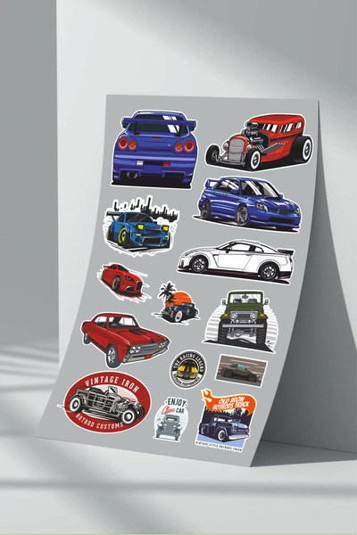 Sticker Market Araba Car Sticker Seti (11)