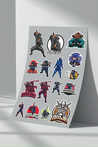 Sticker Market Set de autocolante Ninja - Pachet de 1