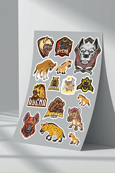 Sticker Market Set de autocolante cu model Hyena