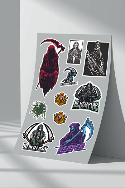 Sticker Market Set de autocolante Reaper de 8
