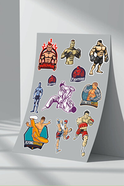 Sticker Market Set de autocolante de baschet - Pachet de 4