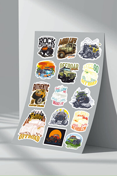 Sticker Market Αυτοκόλλητα εκτός δρόμου - Σετ εκτός δρόμου (1)
