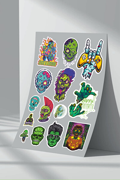 Sticker Market Set de autocolante Zombie - Pachet de 3