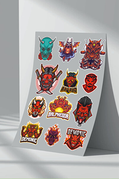 Sticker Market Set de autocolante Devil Devil - (1)