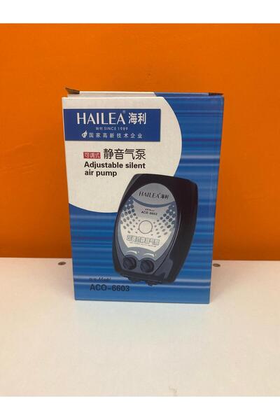 Hailea Aco-6603 Hava Motoru Çift Çıkışlı (Sessiz)