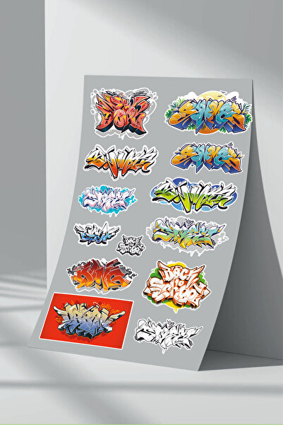 Sticker Market Set de autocolante Graffiti - Pachet de 2