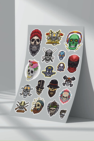 Sticker Market Set de autocolante cu craniu nr. 23