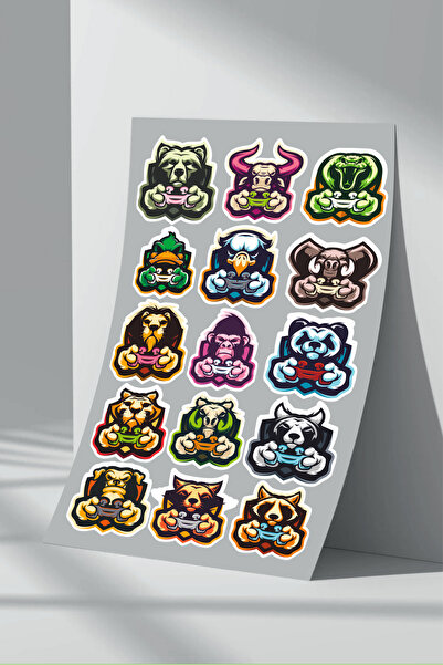 Sticker Market Set de autocolante pentru jocuri - Primul set