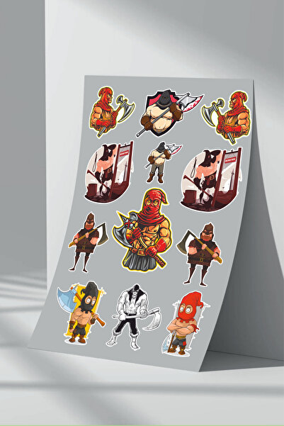 Sticker Market Set de autocolante Executioner - Elegant și convenabil