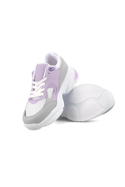 Lambırlent Women's High Heel Sneakers Sports Shoes