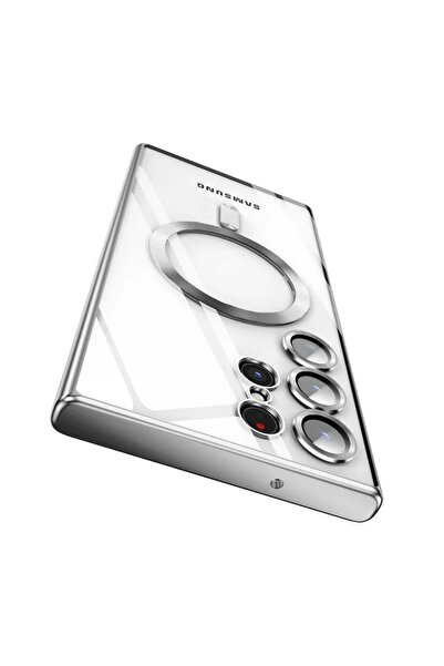 Rivor Samsung Galaxy S24 Ultra Kılıf Kamera Korumalı Magsafe Wireless Şarj Şe...