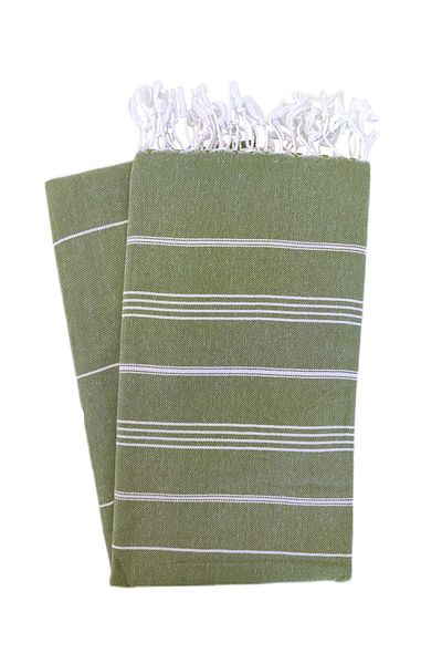 Peştanoz Peshtemal, 100% βαμβάκι, πράσινο ελιάς, σχέδιο Nuray, 180x100cm, πετσέτα θαλάσσης, πετσέτα μπάνιου
